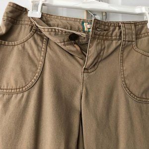 Aeropostale - Tan Flare Leg Khaki Pants